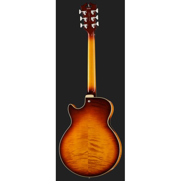 DAngelico Premier SS Dark Iced Tea Burst