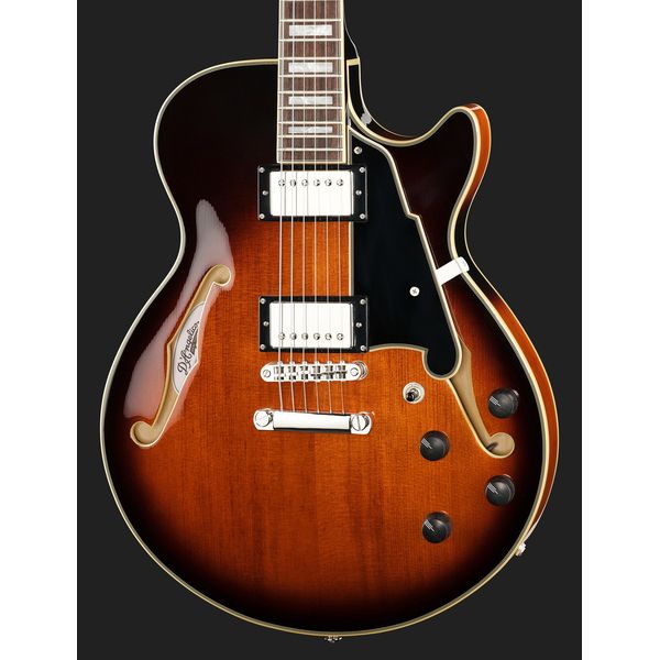 DAngelico Premier SS Brown Burst