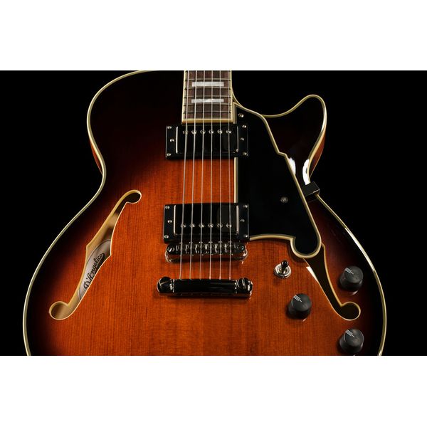 DAngelico Premier SS Brown Burst