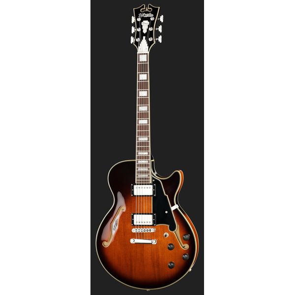 DAngelico Premier SS Brown Burst