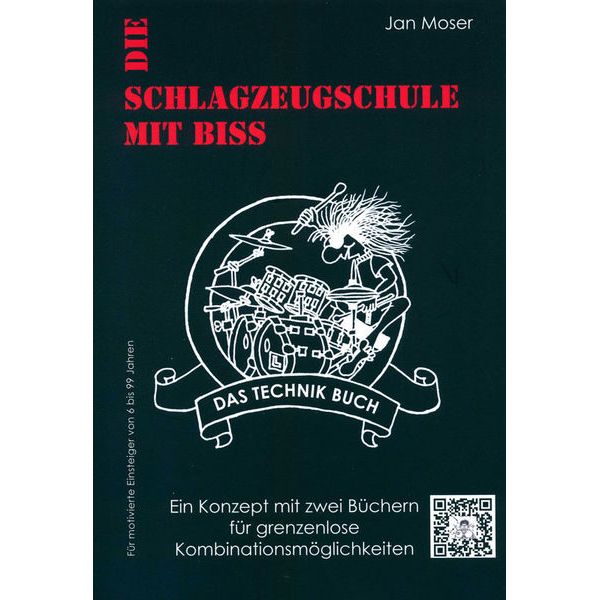 Jan Moser Schlagzeugschule mit Biss