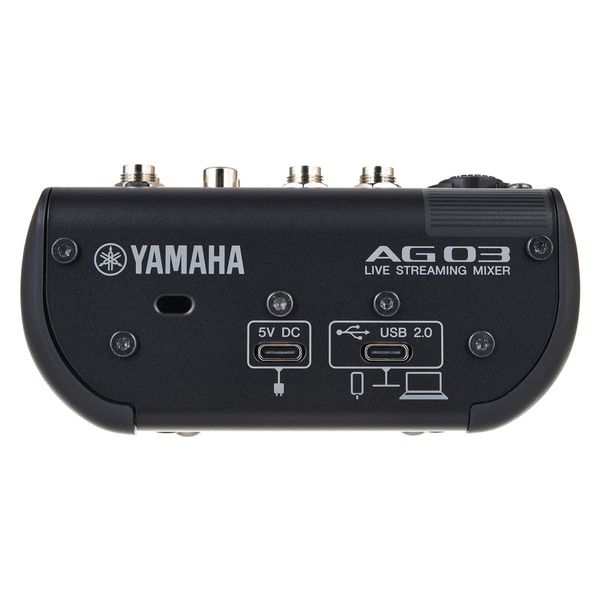 Yamaha AG 03 MK2 Live Stream Pack BK