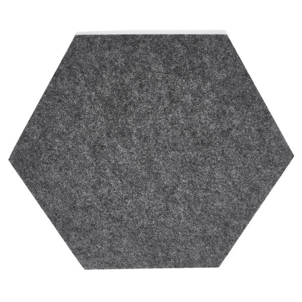 t.akustik Hexagon Melamine Grey 25