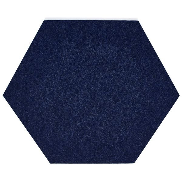 t.akustik Hexagon Melamine Dark Blue 25