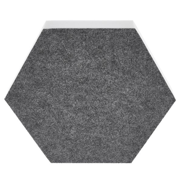t.akustik Hexagon Melamine Grey 50