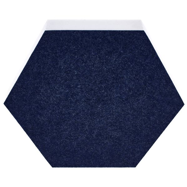 t.akustik Hexagon Melamine Dark Blue 50