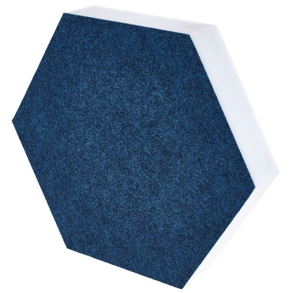 t.akustik Hexagon Melamine Light Blue 50