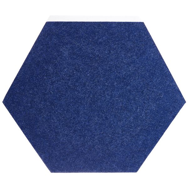 t.akustik Hexagon Melamine Dark Blue 75