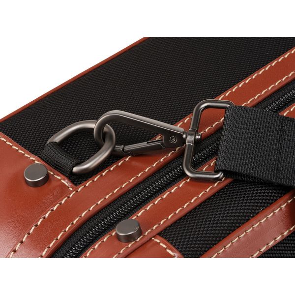 Roth & Junius Leather & Nylon Violin Case BK