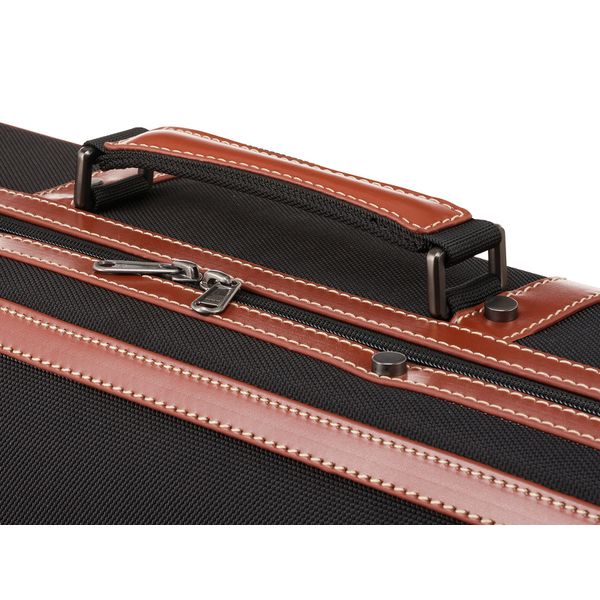 Roth & Junius Leather & Nylon Violin Case BK