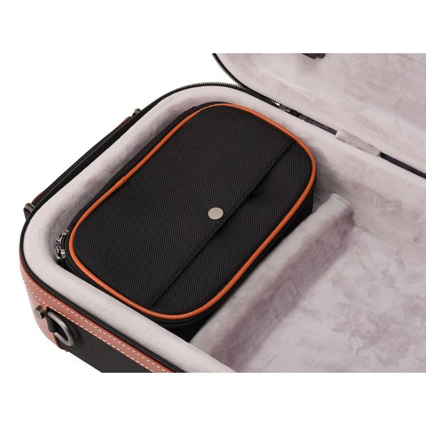 Roth & Junius Leather & Nylon Violin Case BK