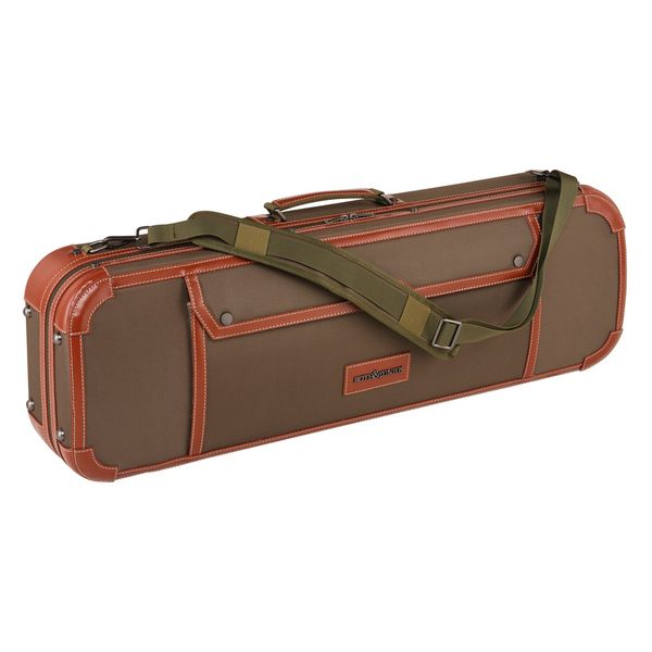 Roth & Junius Leather & Nylon Violin Case OL