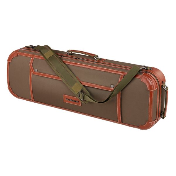 Roth & Junius Leather & Nylon Violin Case OL