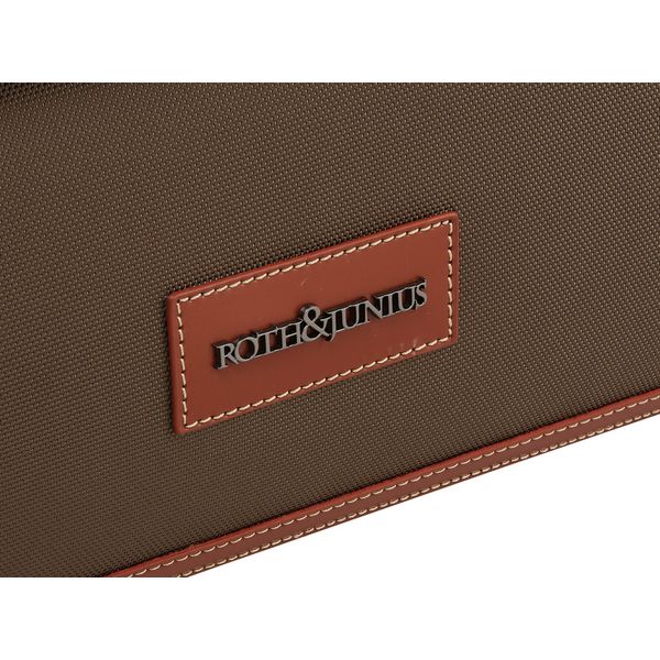 Roth & Junius Leather & Nylon Violin Case OL