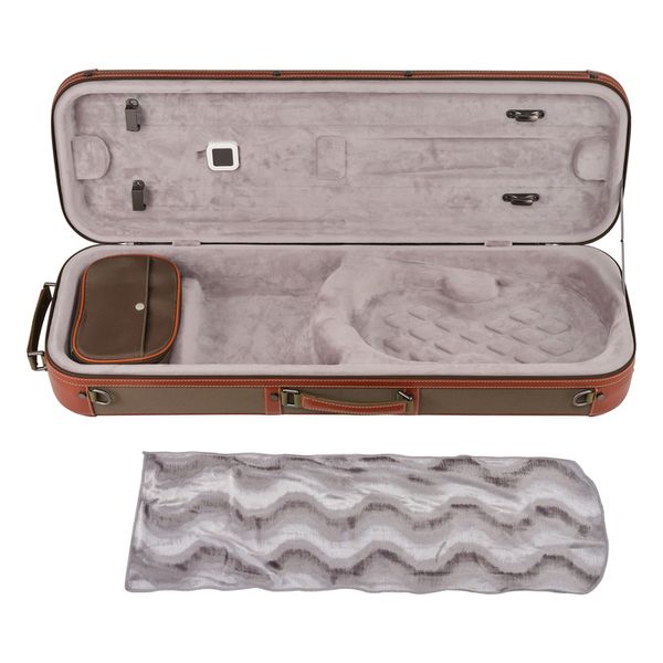 Roth & Junius Leather & Nylon Violin Case OL