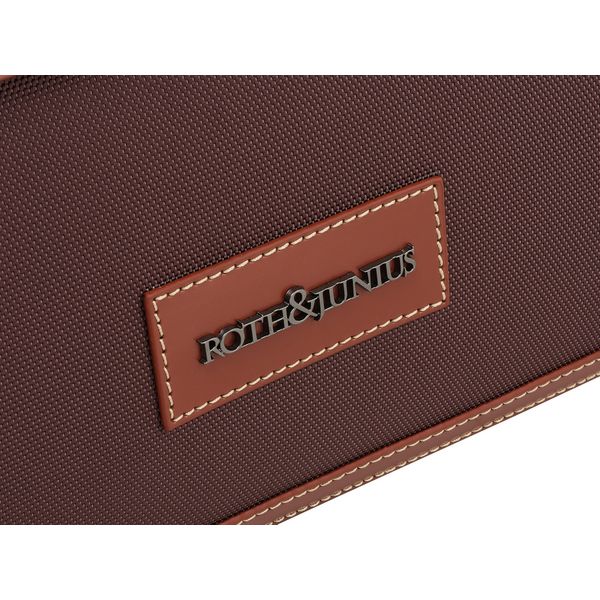 Roth & Junius Leather & Nylon Violin Case CO