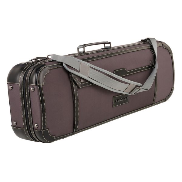 Roth & Junius Leather & Nylon Violin Case GY