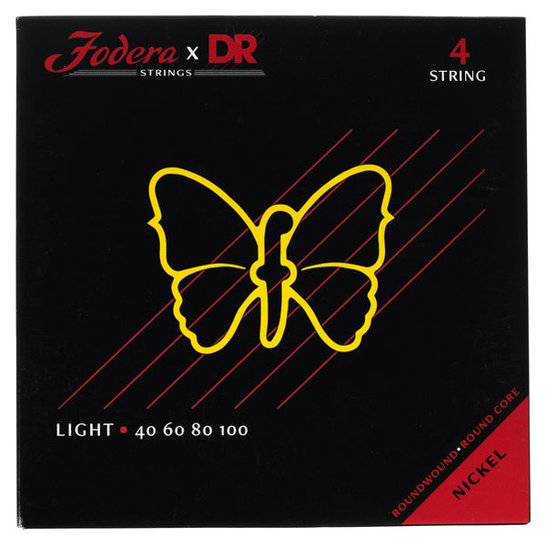 Fodera x DR 4-String Set Light Nickel