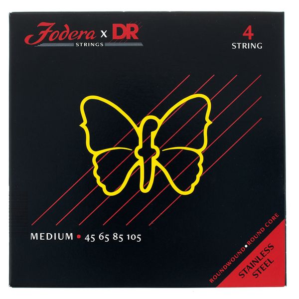 Fodera x DR 4-String Set STD Steel