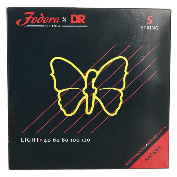 Fodera x DR 5-String Set Light Nickel