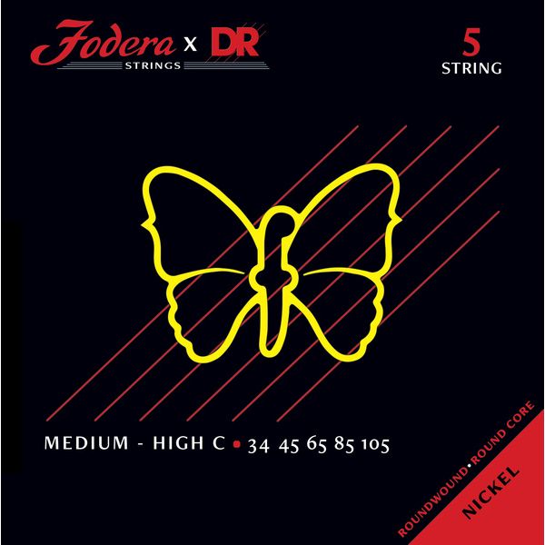 Fodera x DR 5-String Medium High C N