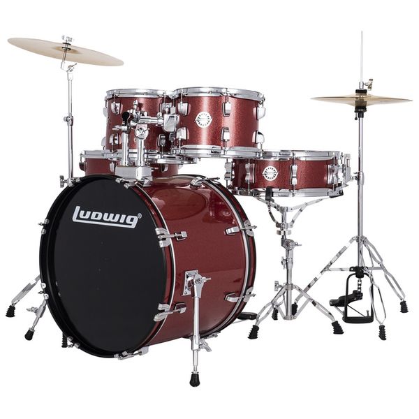 Ludwig Accent Fuse 5pc Red
