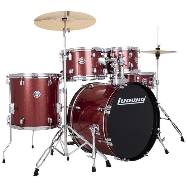 Ludwig Accent Fuse 5pc Red