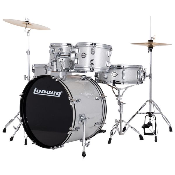 Ludwig Accent Fuse 5pc Silver