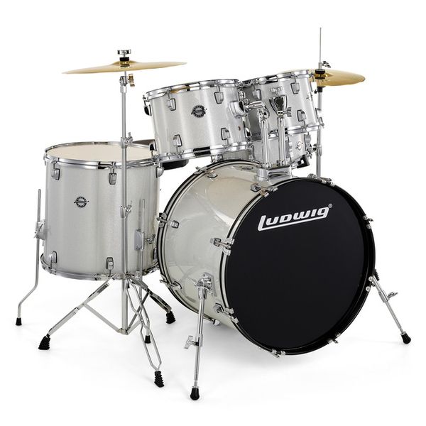 Ludwig Accent Fuse 5pc Silver