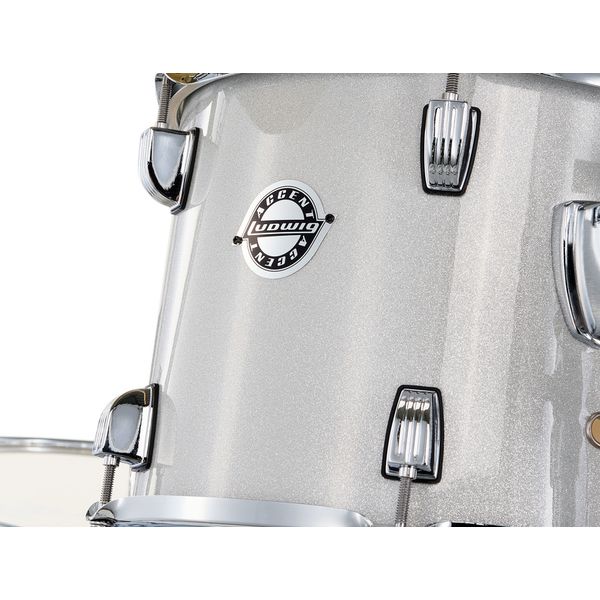 Ludwig Accent Fuse 5pc Silver