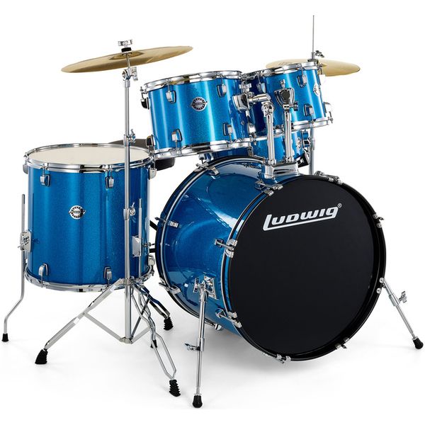 Ludwig Accent Fuse 5pc Blue