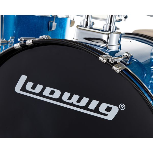 Ludwig Accent Fuse 5pc Blue