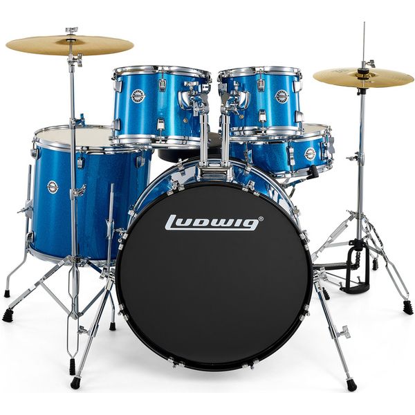 Ludwig Accent Fuse 5pc Blue