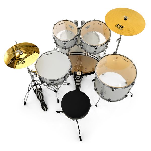 Ludwig Accent Drive 5pc Silver