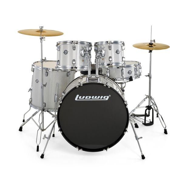 Ludwig Accent Drive 5pc Silver