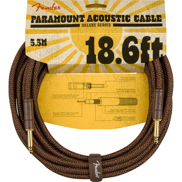 Fender Paramount Acoustic Cable 5.5m