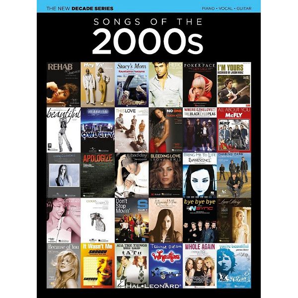 Hal Leonard Songs Of The 2000s