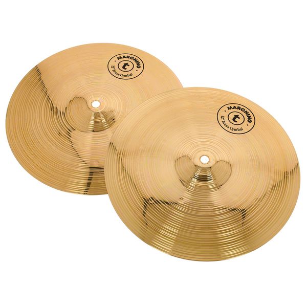 Thomann 12" Brass Marching Cymbals