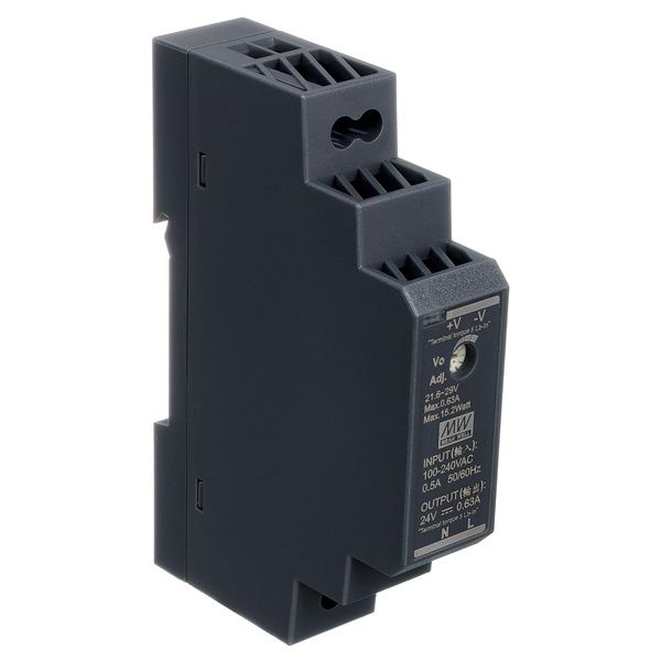 thumbnail interactive-video image 1 of Mean Well HDR-15-24 Power Supply - Top US Stock 1 of 12