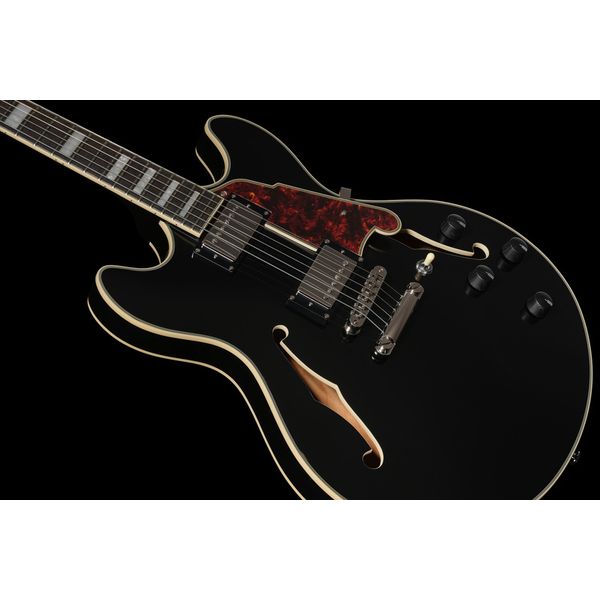 DAngelico Premier DC Black Flake V2