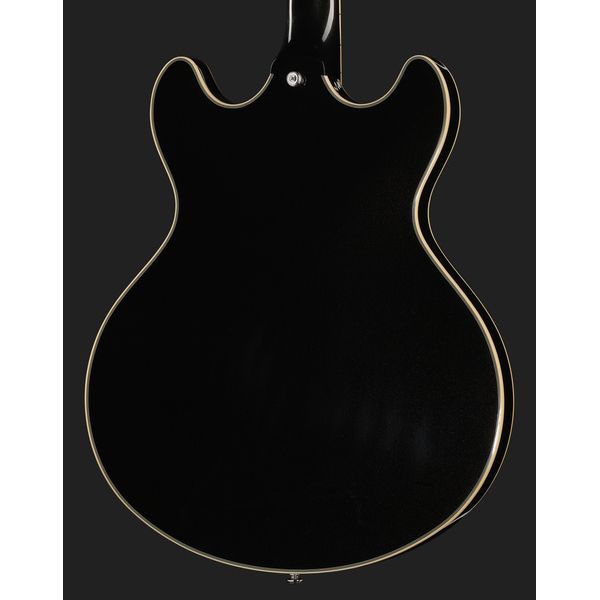 DAngelico Premier DC Black Flake V2