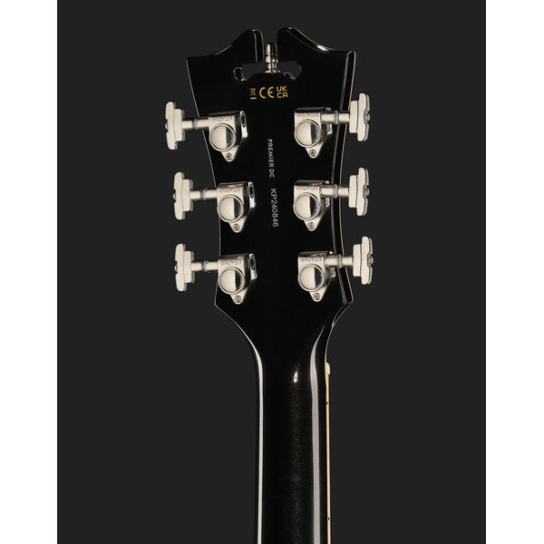 DAngelico Premier DC Black Flake V2