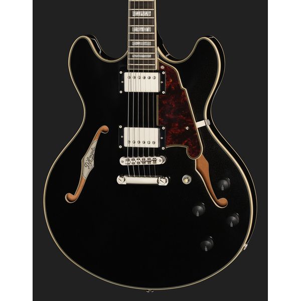 DAngelico Premier DC Black Flake V2