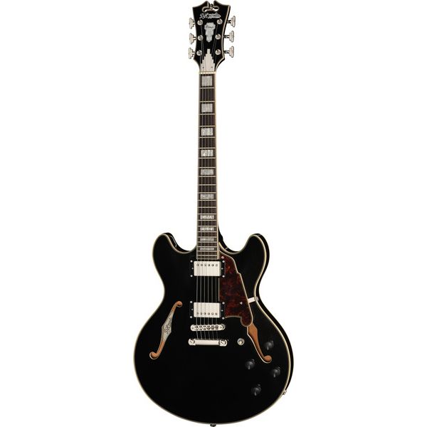 DAngelico Premier DC Black Flake V2