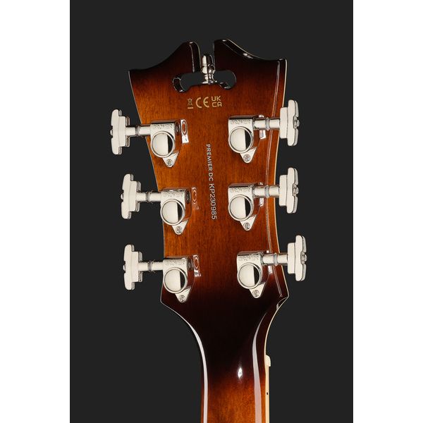 DAngelico Premier DC Brown Burst