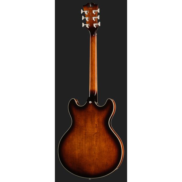 DAngelico Premier DC Brown Burst