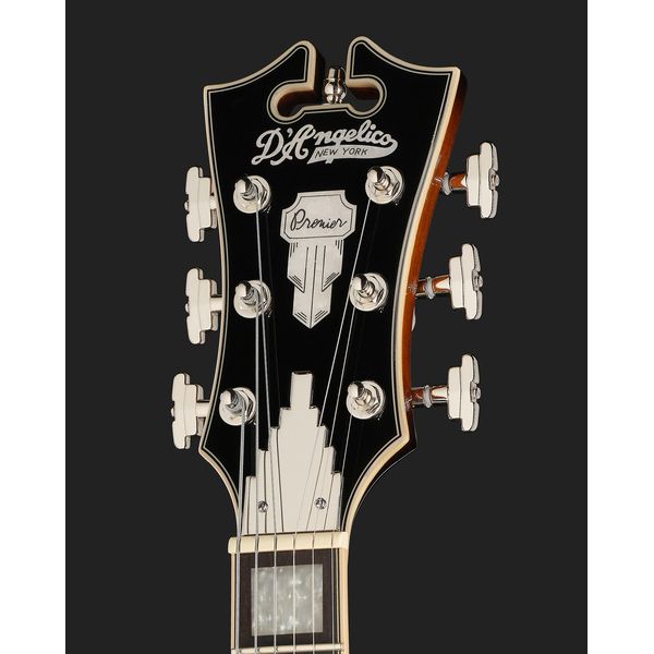 DAngelico Premier DC Brown Burst