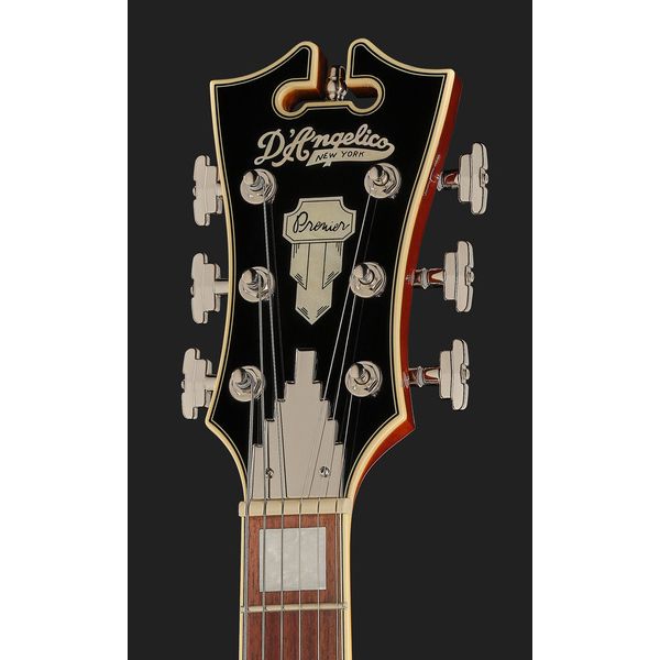 DAngelico Premier DC Dark Iced Tea Burst