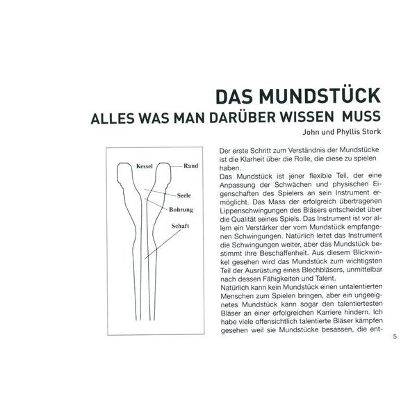 Editions Bim Das Mundstück