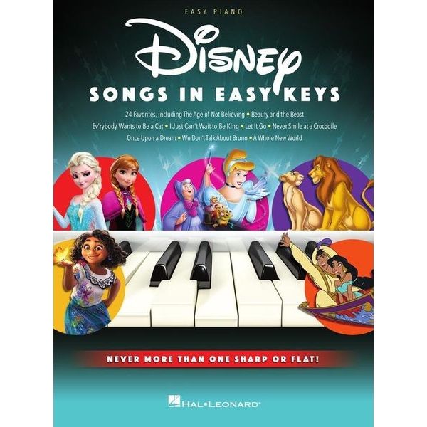 Hal Leonard Disney Songs in Easy Keys